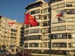 Aan de strandboulevard van La Serena