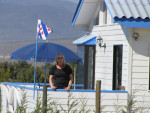 Friese vlag aan de kust