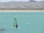 Bij Rodeo: windsurfen in de woestijn