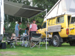 Kampeerweekend met familie