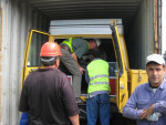 Auto's uit de container