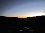Zonsondergang in El Volcan