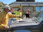 Picknick: Jonas, Bernd, Conny, Maria