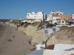 Badplaats aan de Atlantische kust