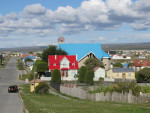 Aankomst in Porvenir, met de ferry uit Punta Arenas