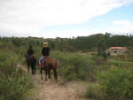 Paardrijden op 'La Sierra'