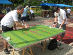 Braziliaans tafelvoetbal, geliefd bij jong en oud