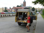 Lunch langs de weg