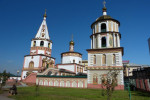 Mooie kerk in Irkutsk