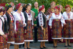 Folkloristische zang- en dansgroep in Kaliningrad